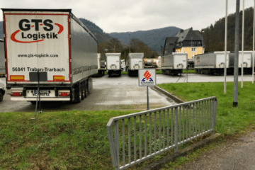 GTS Logistik Parkplatz