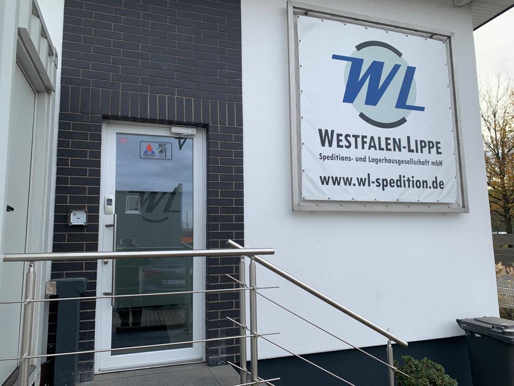 Eingang Sanitäranlagen WL-Spedition