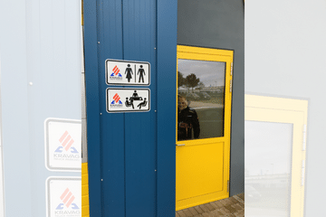 Matthiessen_Carroussel_Sanitäranlage KRAVAG Truck Parking