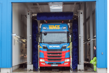Matthiessen_Carroussel_Waschanlage KRAVAG Truck Parking