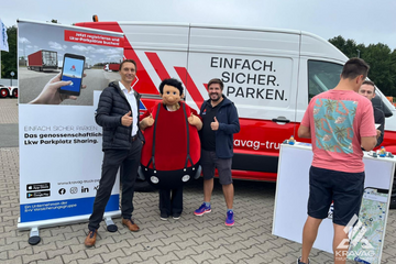 Unser Stand auf dem Brummi-Fest