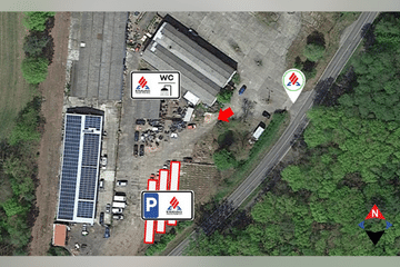 Neustrelitz 5 KTP Parkplatz Parkplätze in Neustrelitz Luftbild